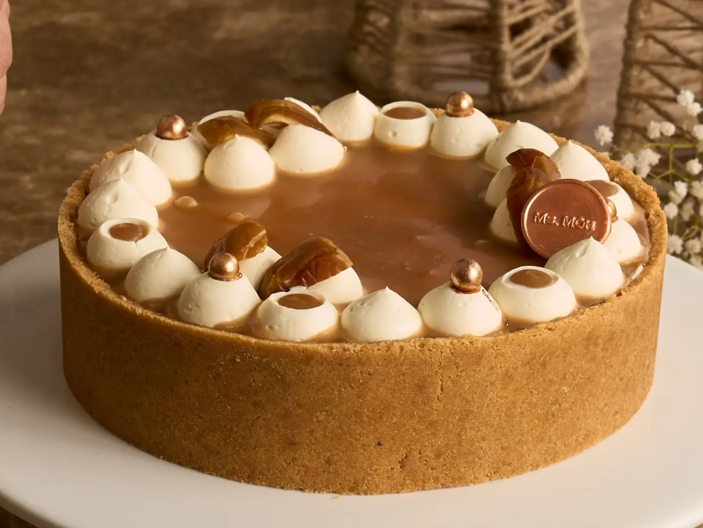 Date Caramel Cheesecake