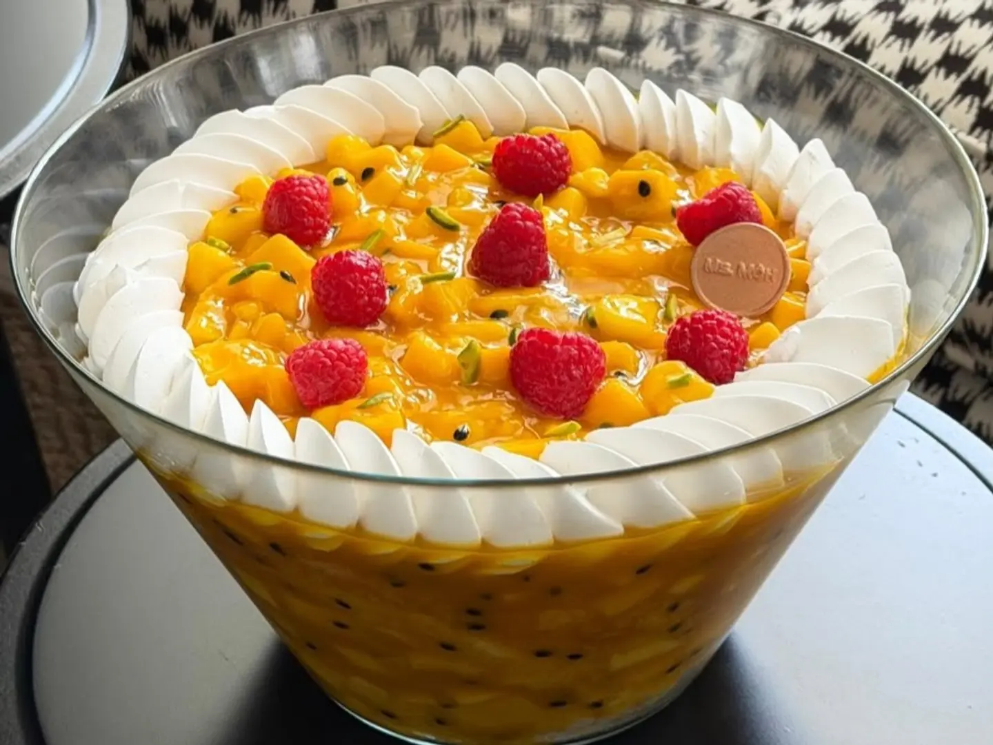 Mango Passion Fruit Trifle   Large