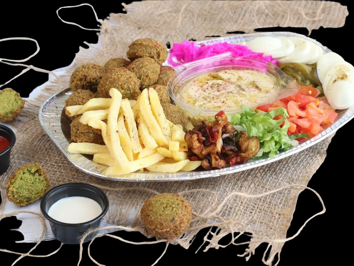 Buy Medium Falafel Plate