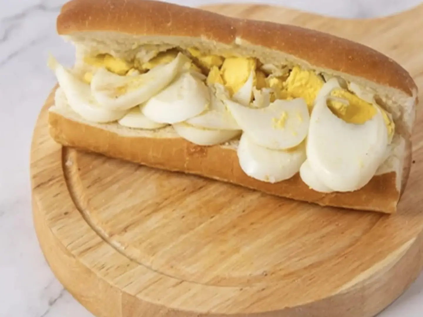 Boiled Egg Samoli Roll