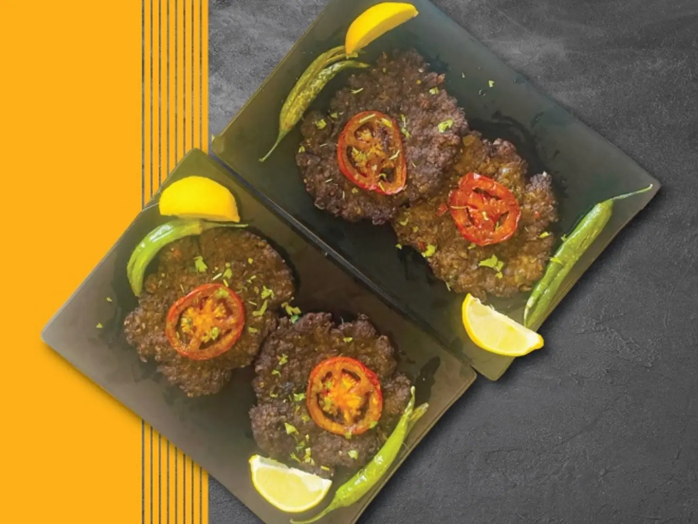 4 Chapli Kabab