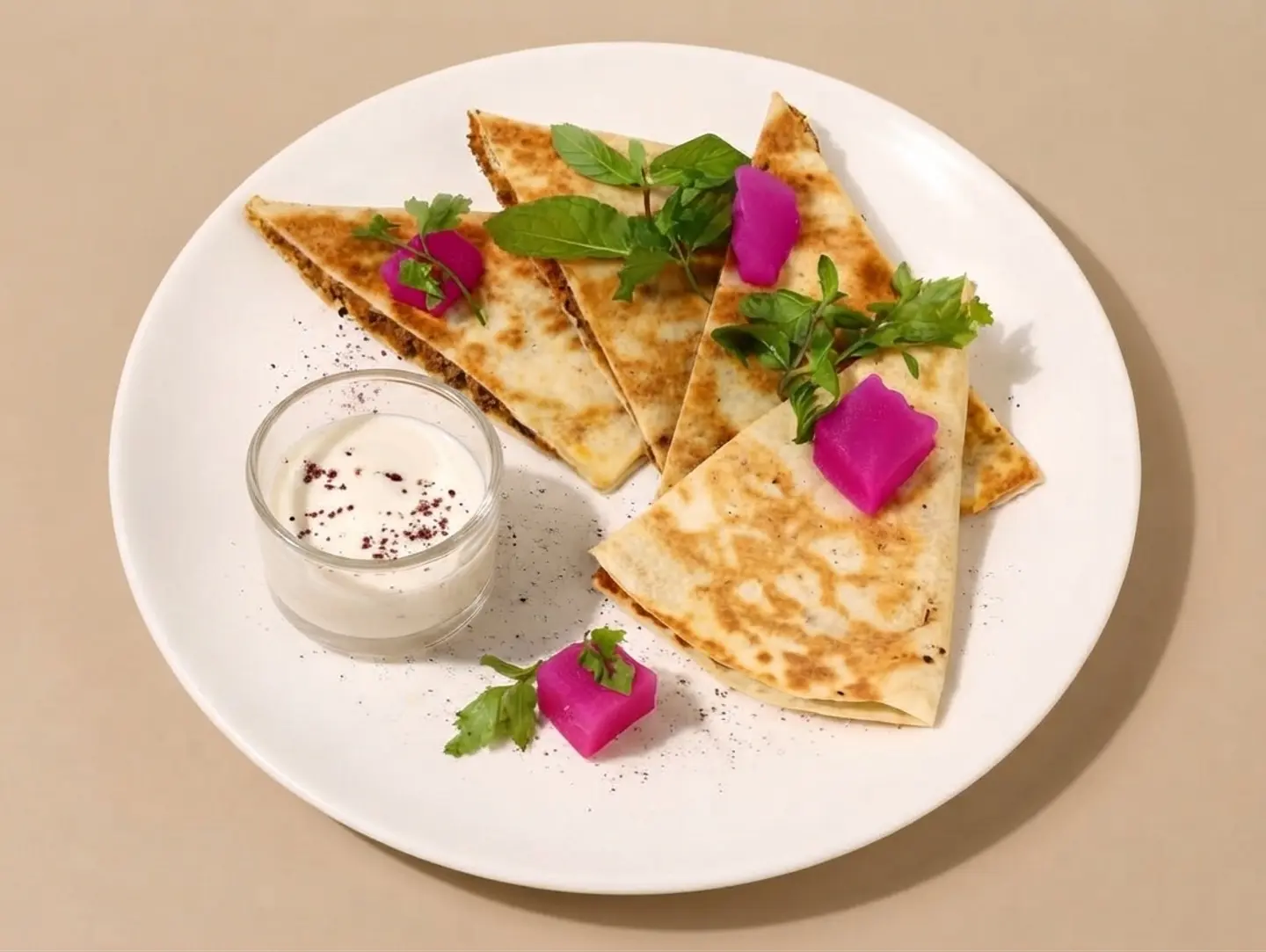 Falafel Quesadilla