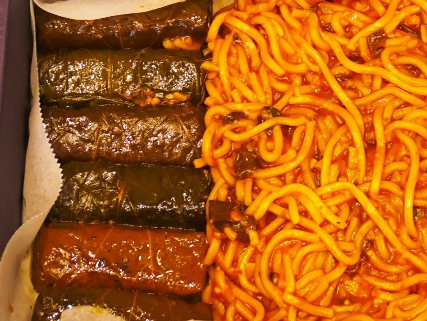نودلز ورق عنب ليليا وسط