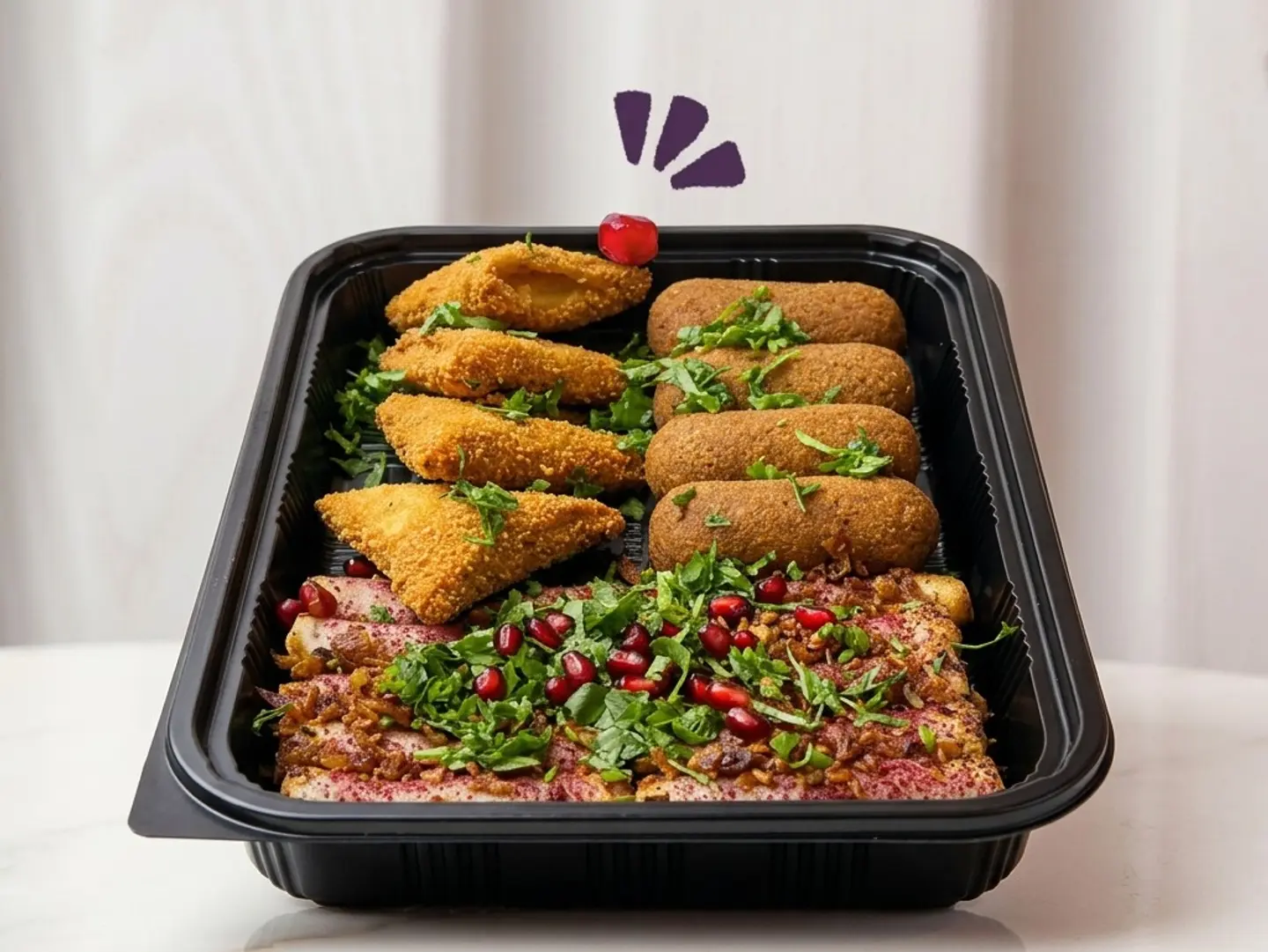 Fries Box With Musakhan - Large