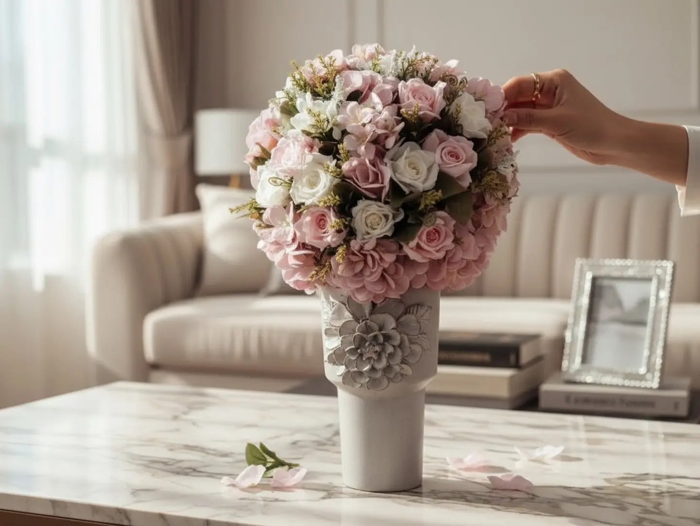 Vase Artifcal Flower 05