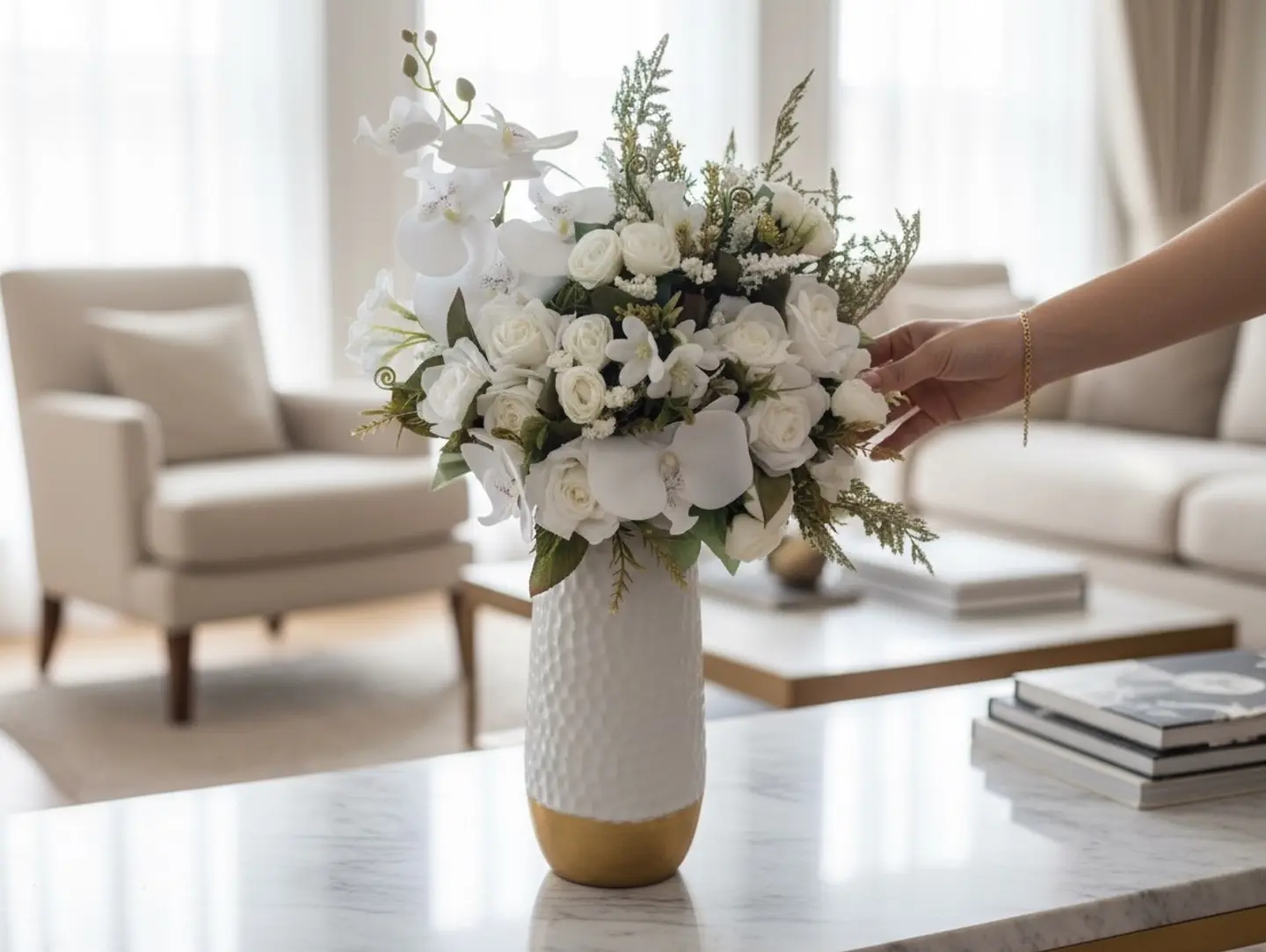 Vase Artifcal Flower 06