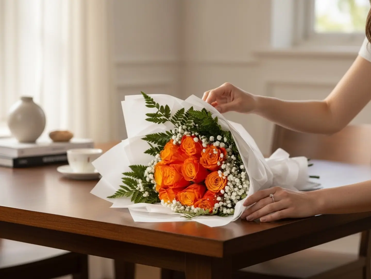 Orange Bouquet 10
