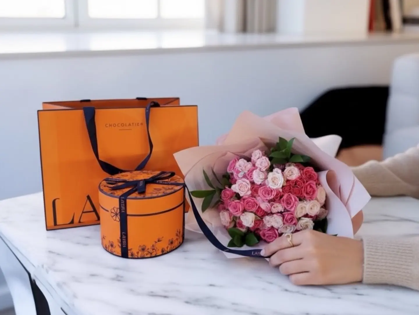 Laveira Chocolate With Bouquet 09