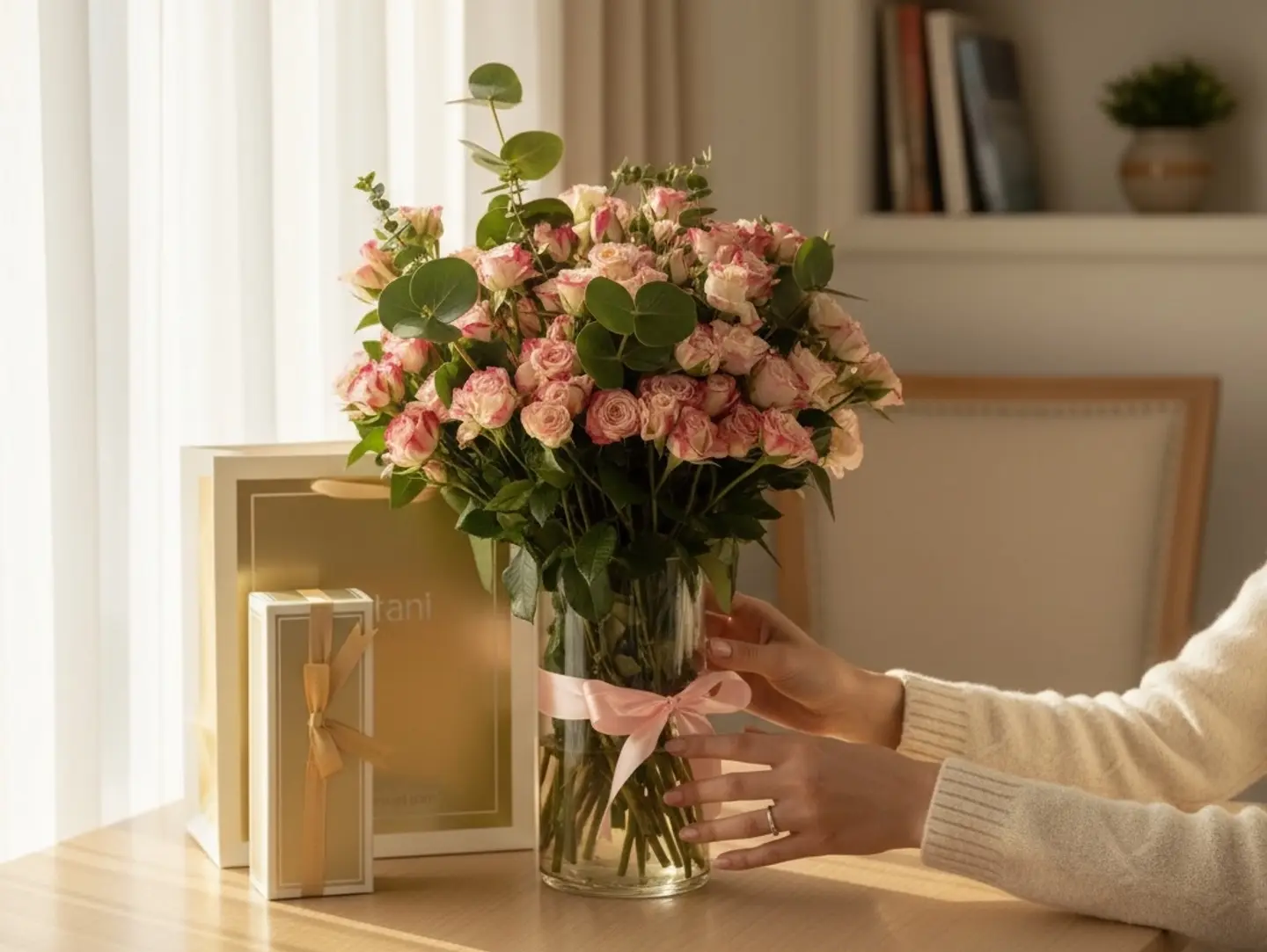 Bostani Chocolate With Vase 13