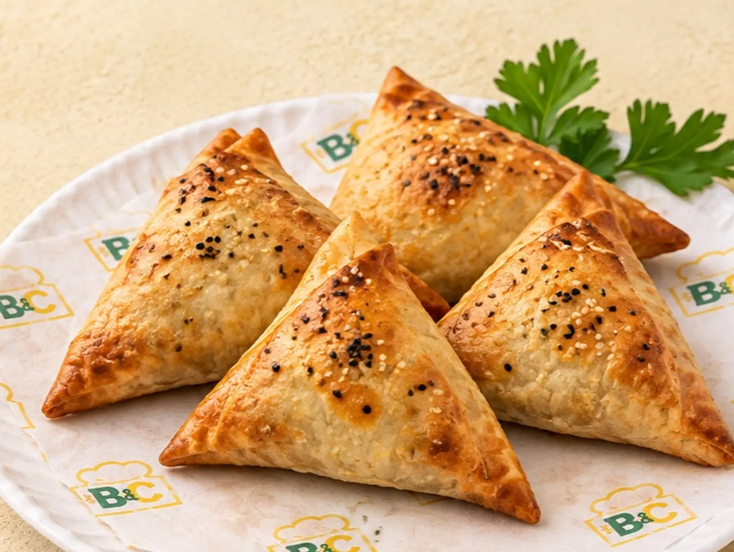 سمبوسة لحم 4 حبة