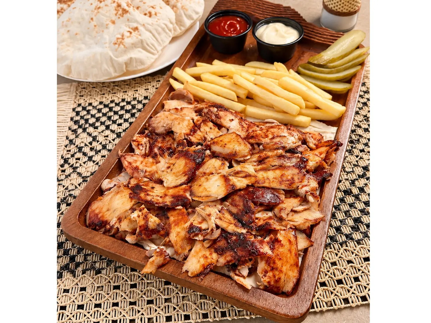 شاورما صحن