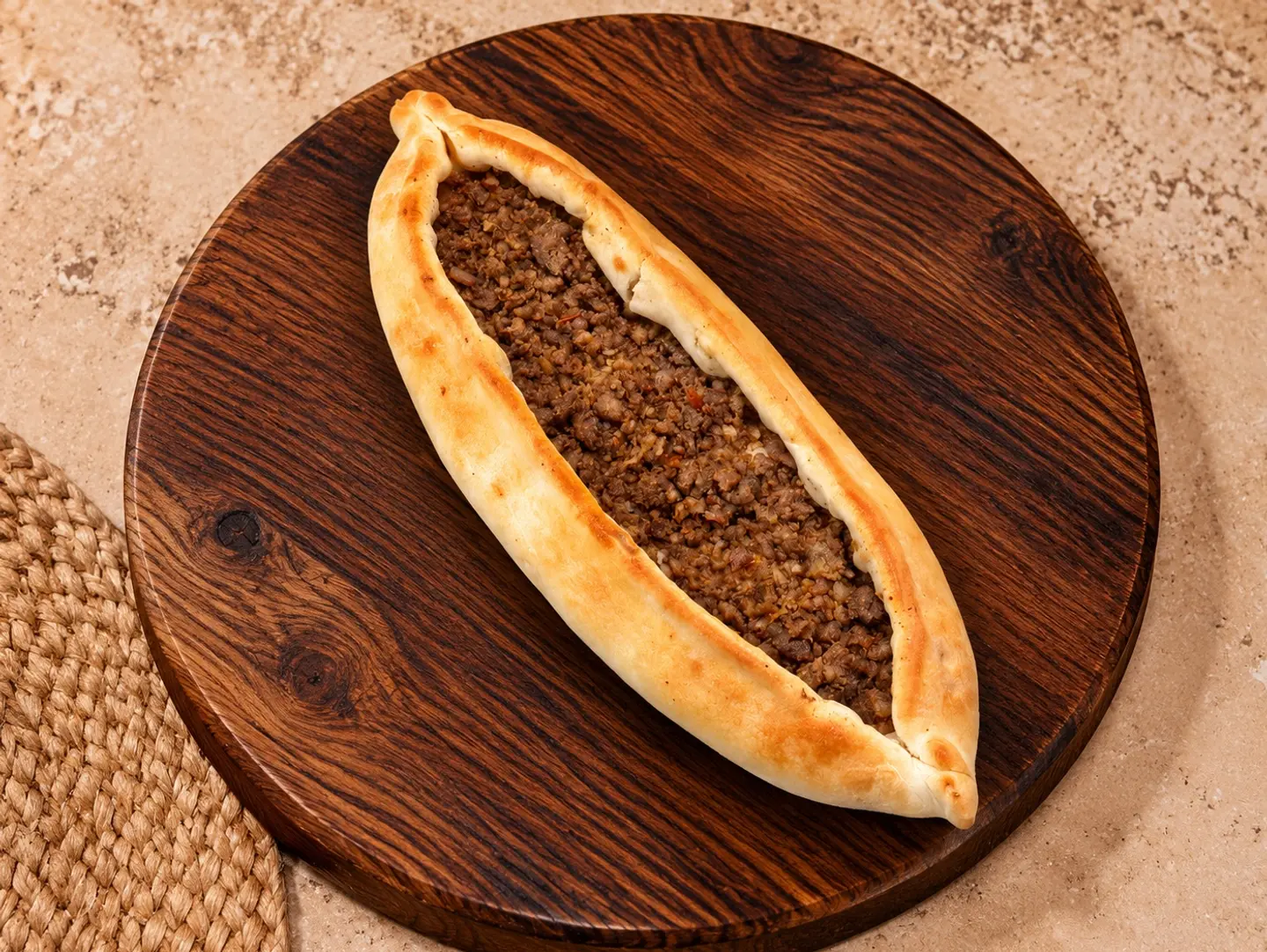 فطيرة لحم سادة