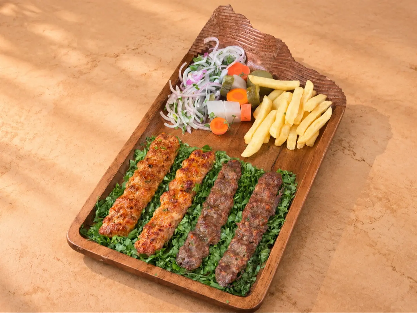 مشكل كباب - نص كيلو ٨ صيخ