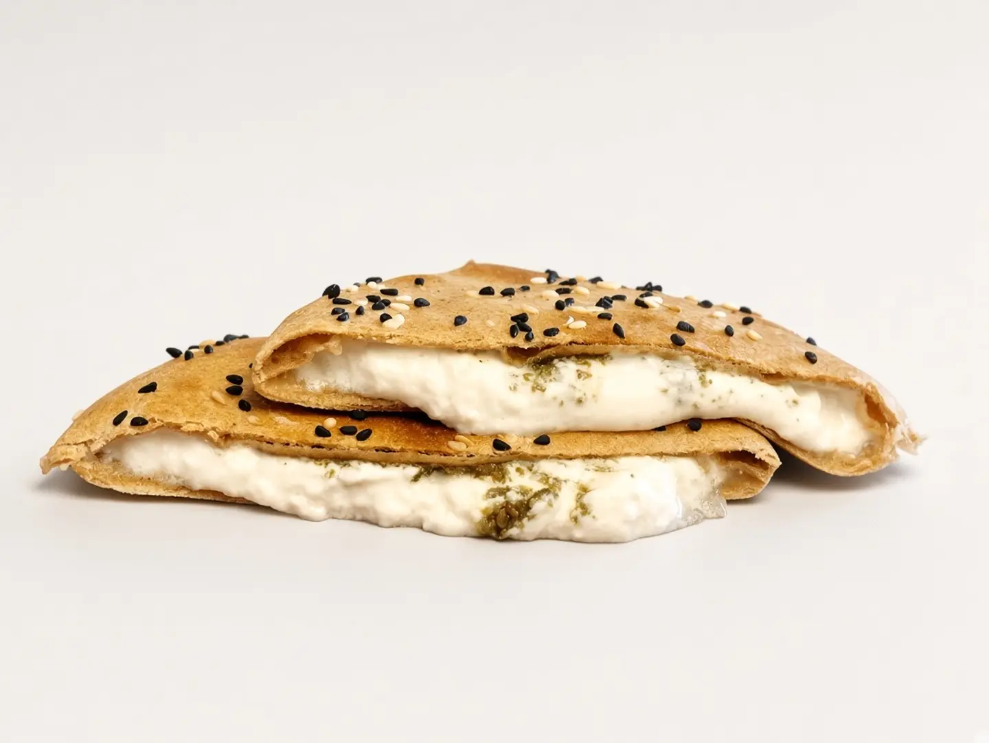 Round Labneh Pie With Za'atar