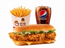 كرسبي سوبرم وجبة