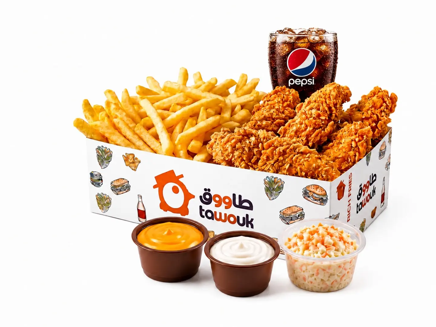 Crispy Chicken Meal - 4 Pcs