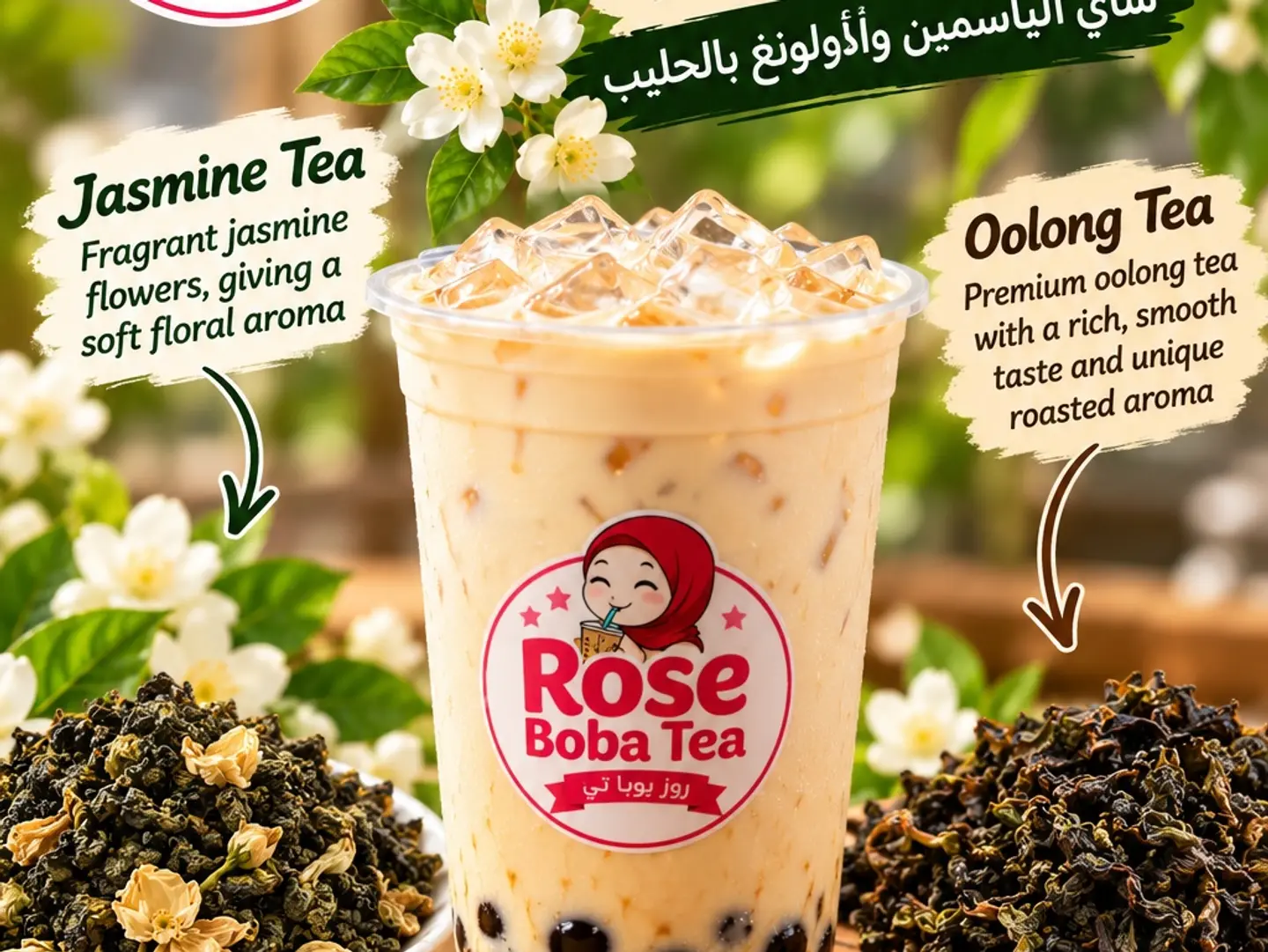 Jasmine And Oolong Milk Tea - Regular