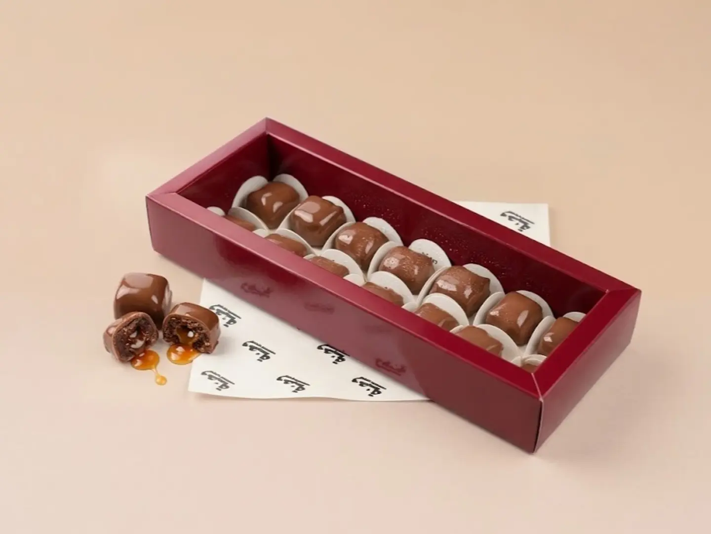 Caramel Bites Box – 16 Pieces