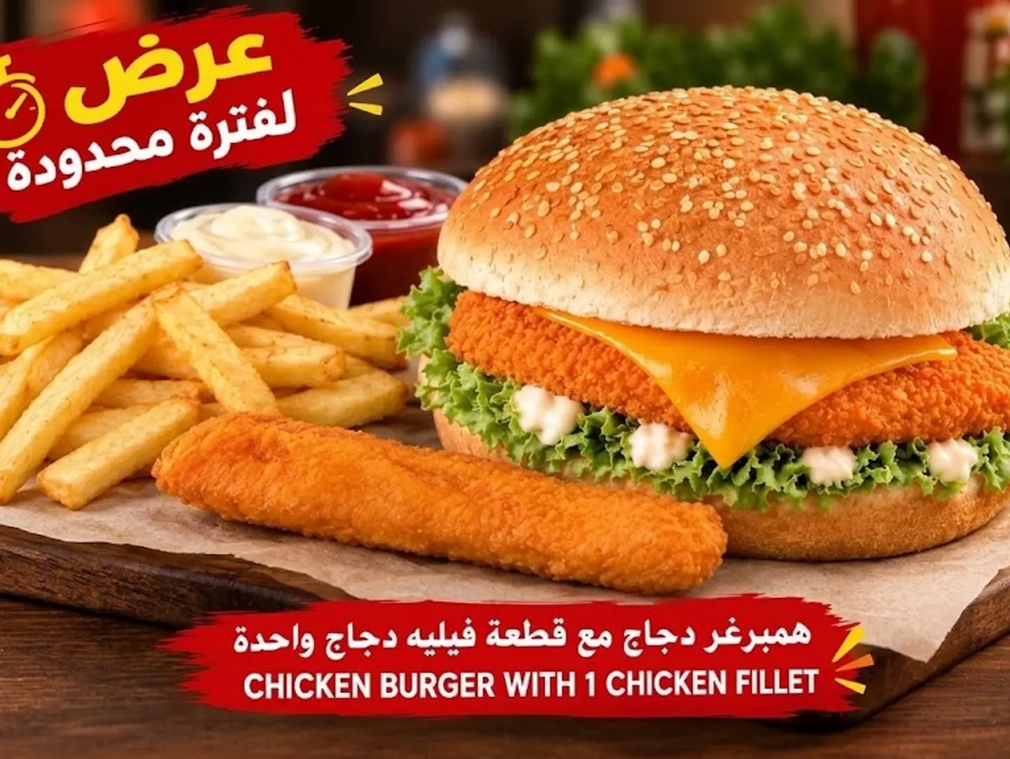 Crunch Chicken Burger