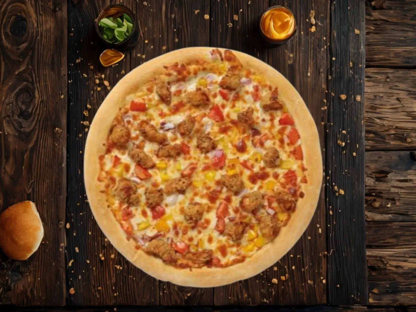 بيتزا كريسبي جمبري - صغير