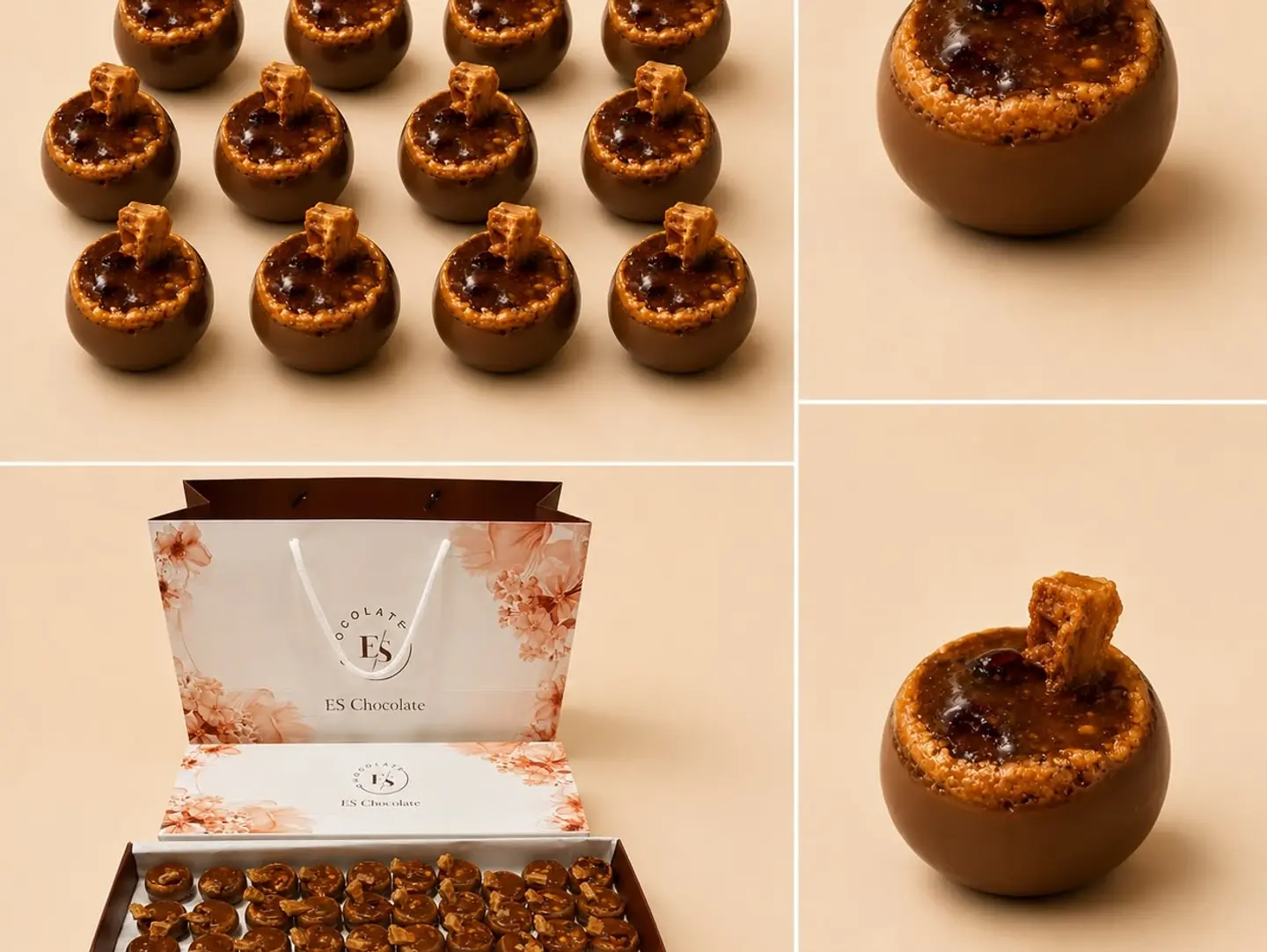 Chocolate With Bahraini Sweet Filling