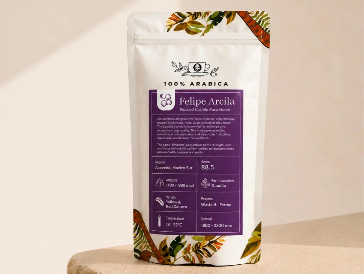 Grape Coffee Beans