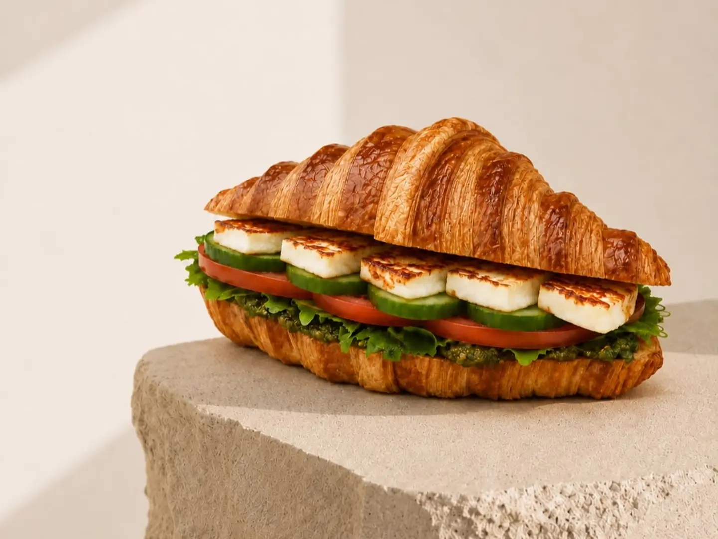 Halloumi (Croissant)