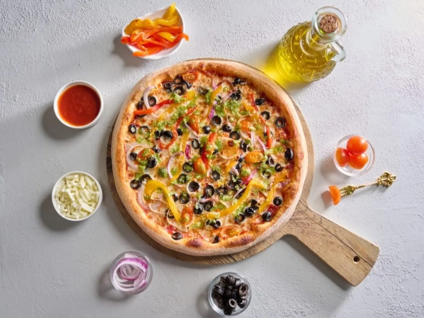 Veggie Pesto Medium