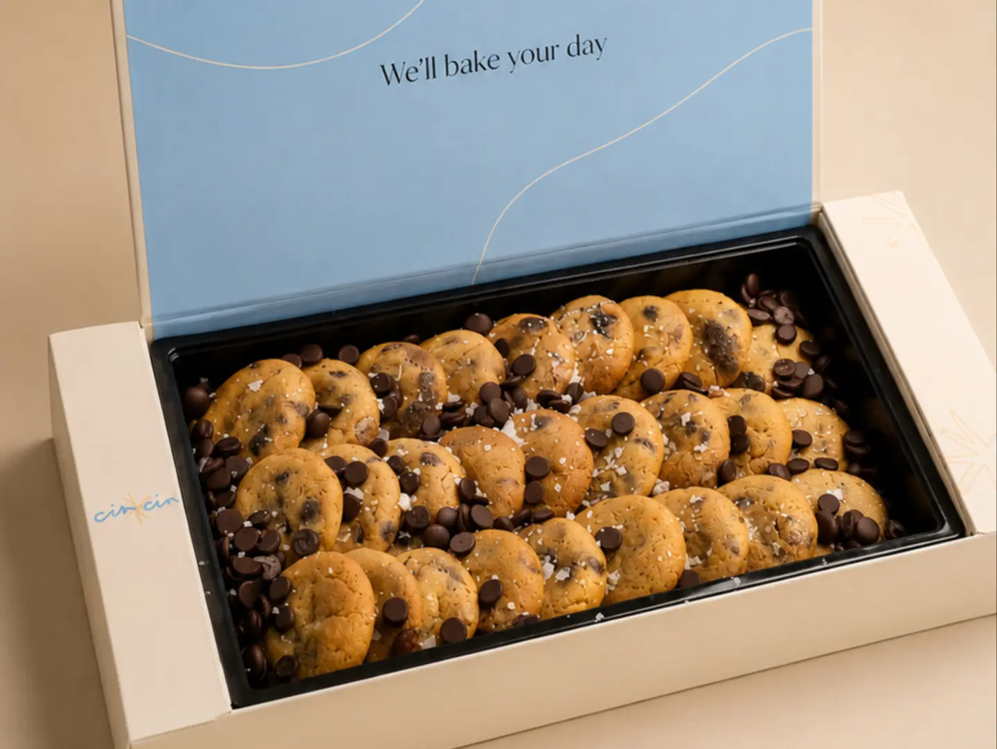 Mini Chocolate Cookies   27 Pieces
