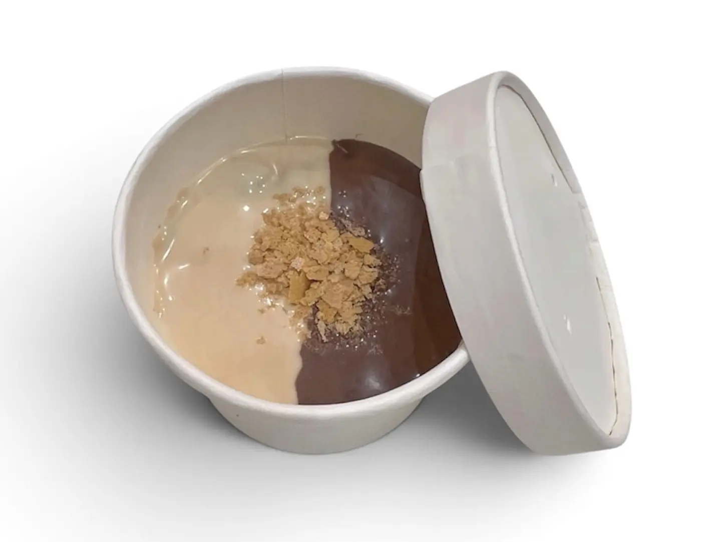 Kinder And Nutella Pudding