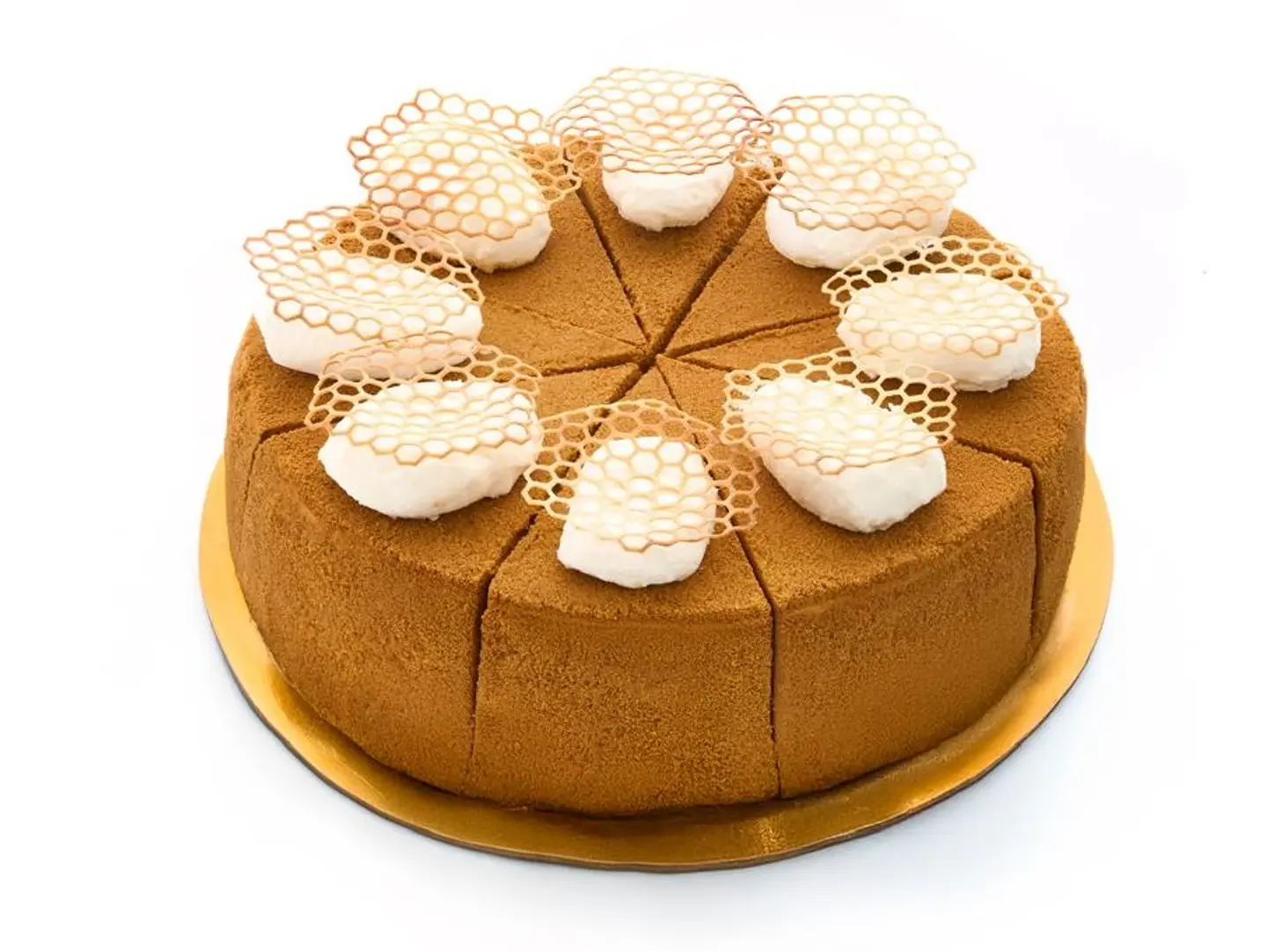 Whole Medovik Honey Cake 8 Pcs