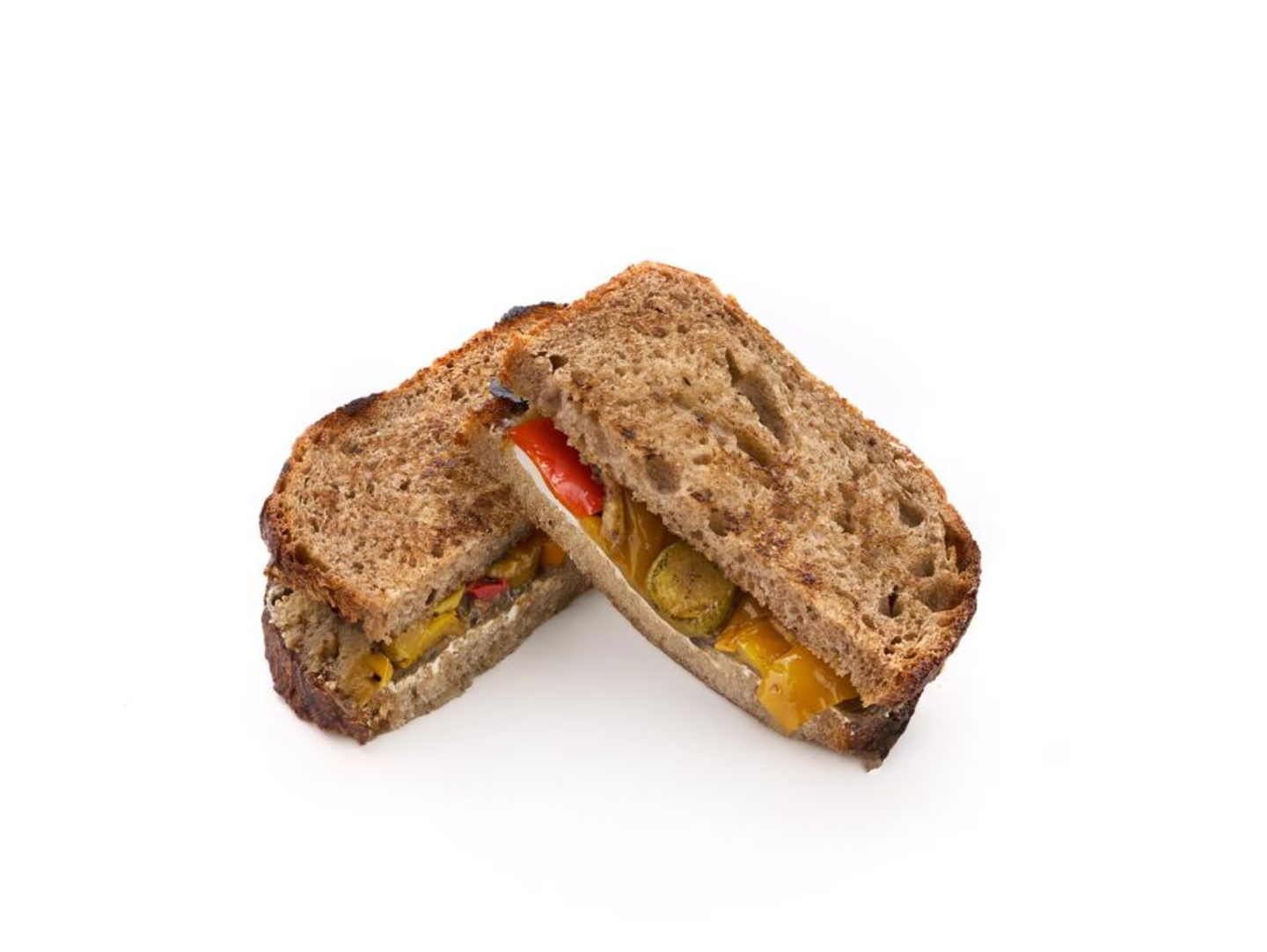 Vegetarian Sourdough Sandwich