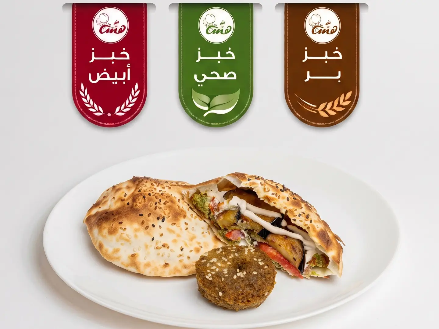 فطيرة فلافل الديناميت