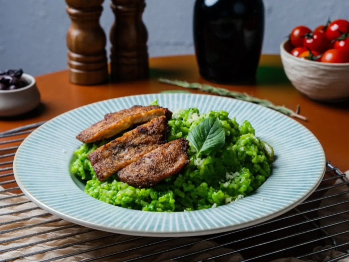 Risotto Pesto