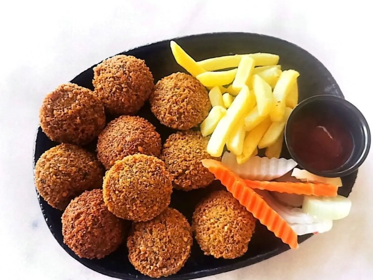صحن فلافل