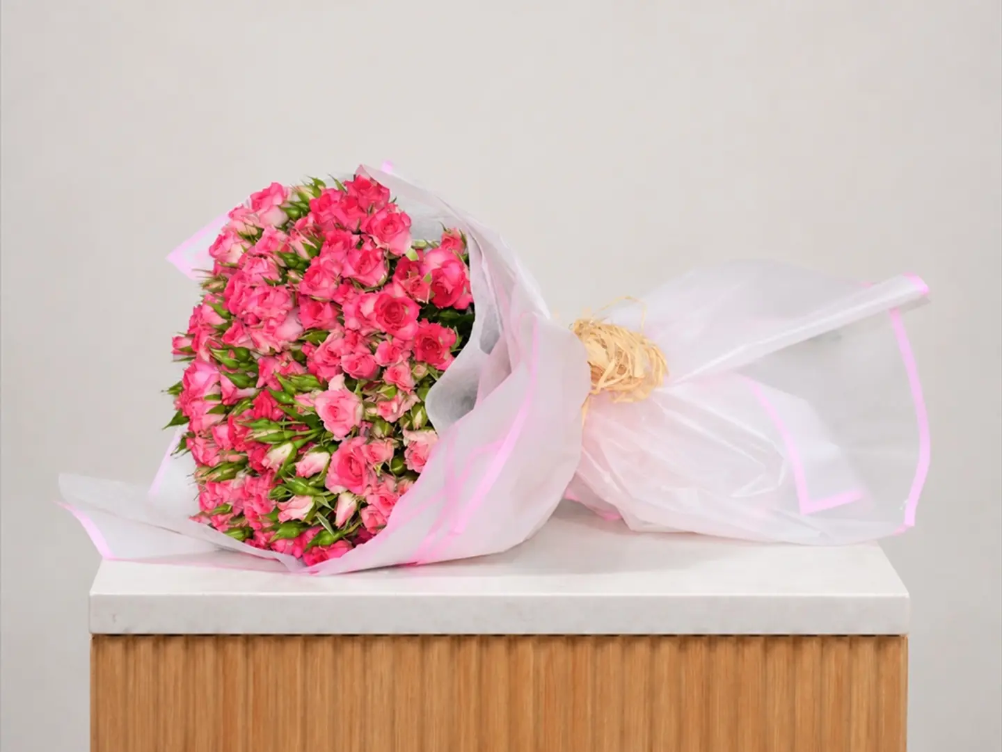 Rose Pink Chiffon