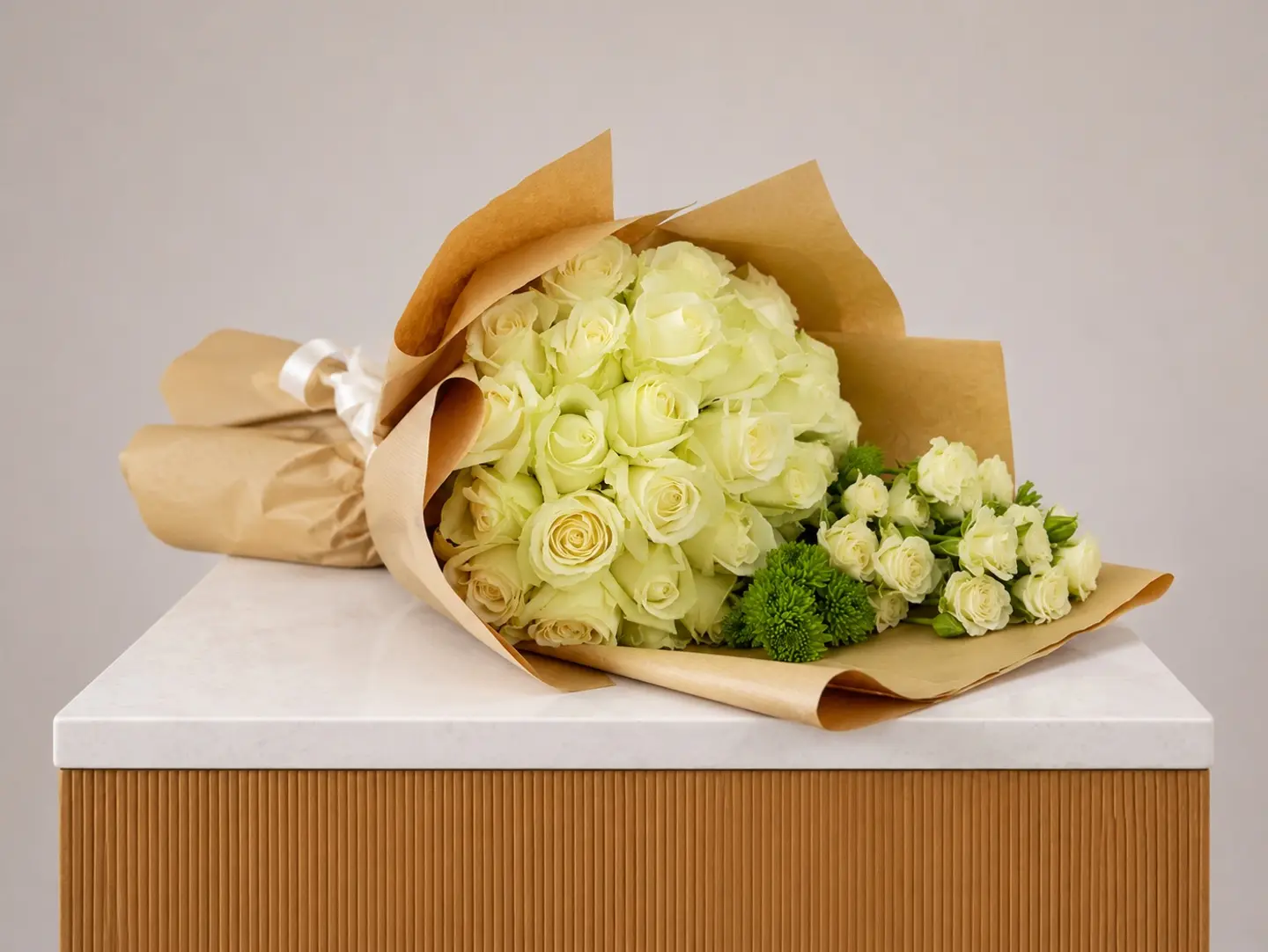 White Rose Bouquet