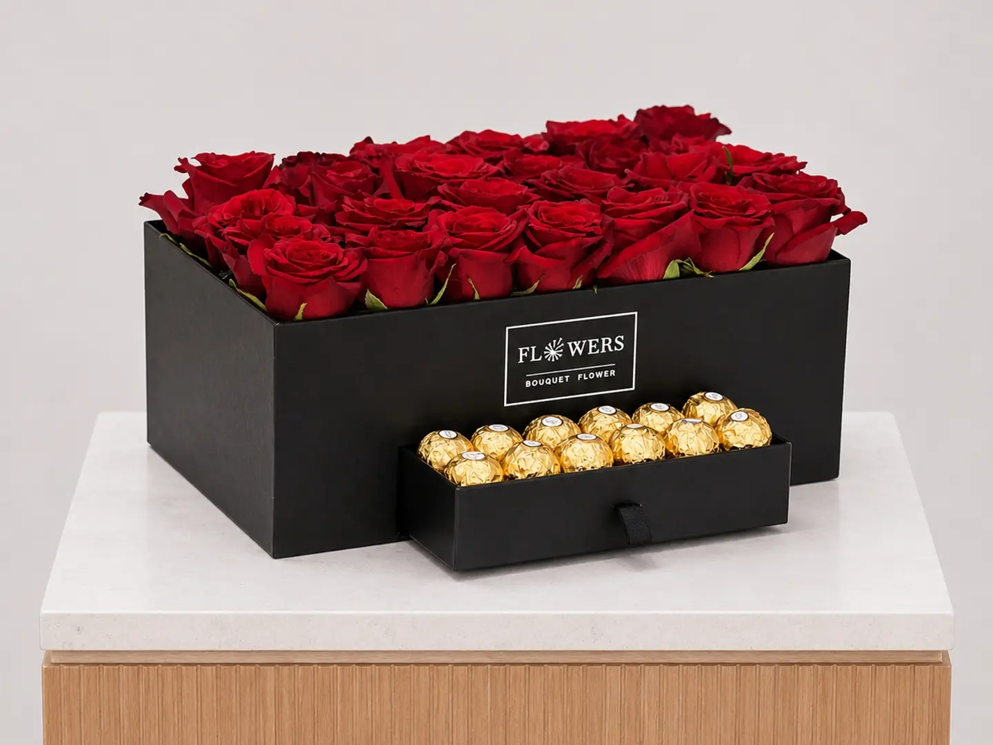 Chocolate Box With Rose