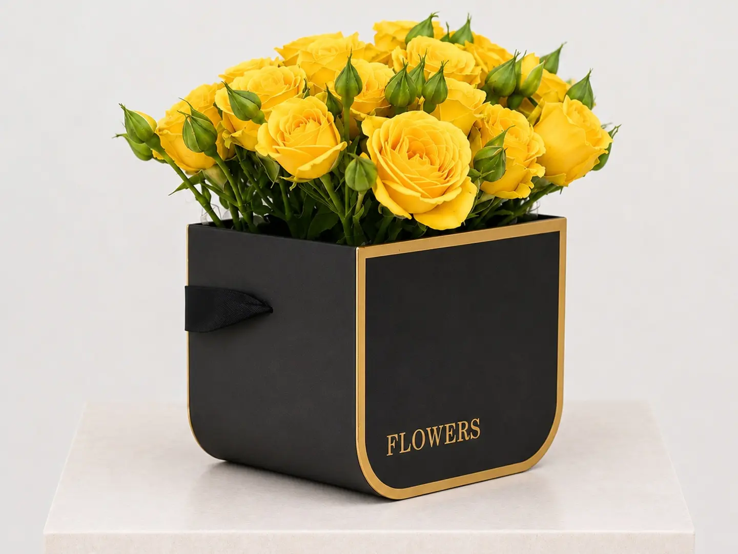 Baby Rose Yellow Box