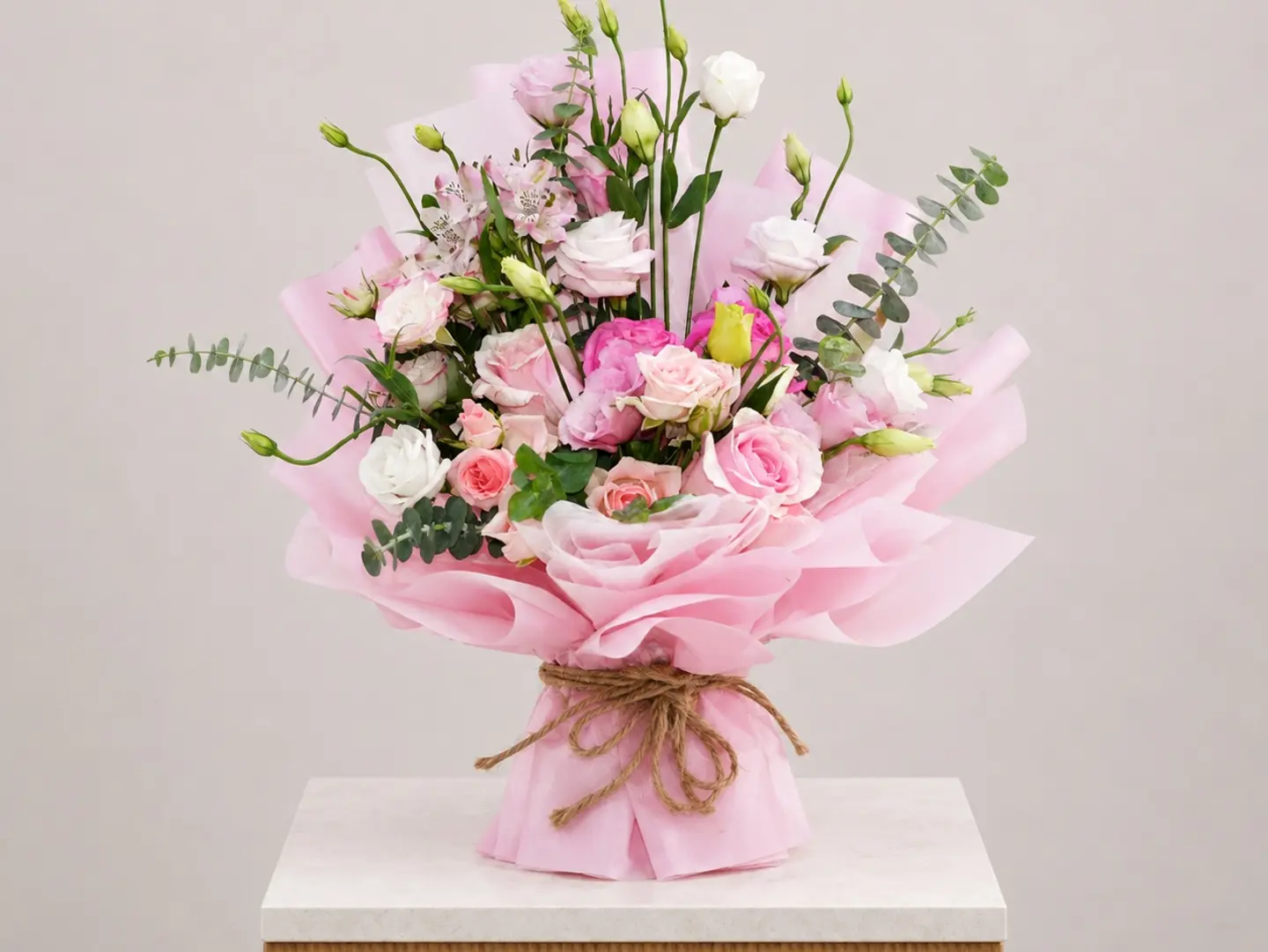 Luminous Rose Bouquet
