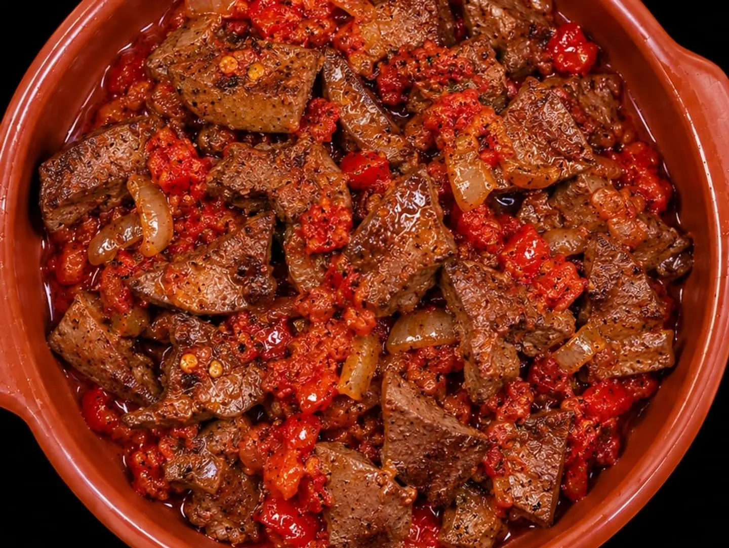 كبدة بالكريمة