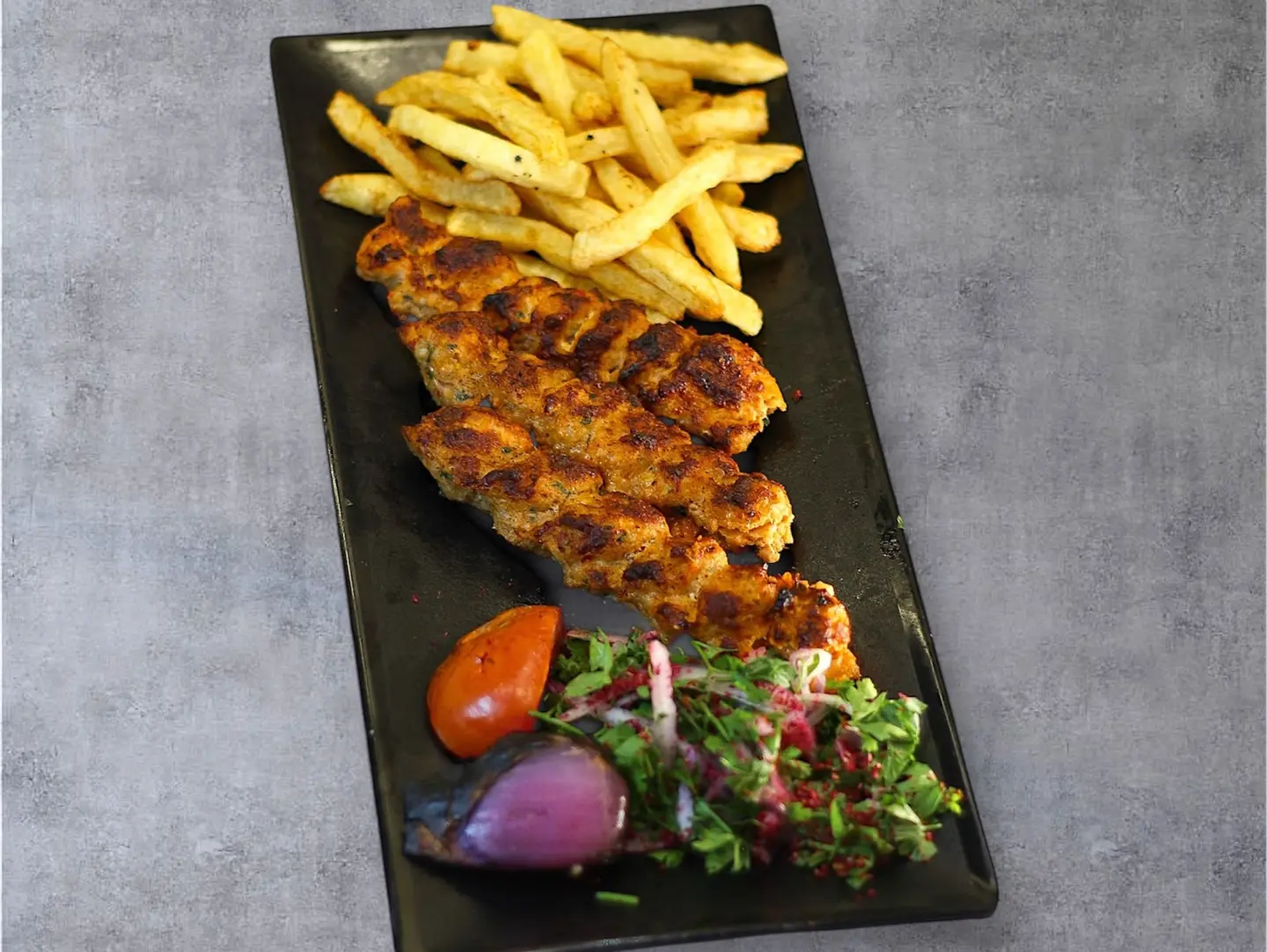 نفر كباب دجاج 3 اسياخ