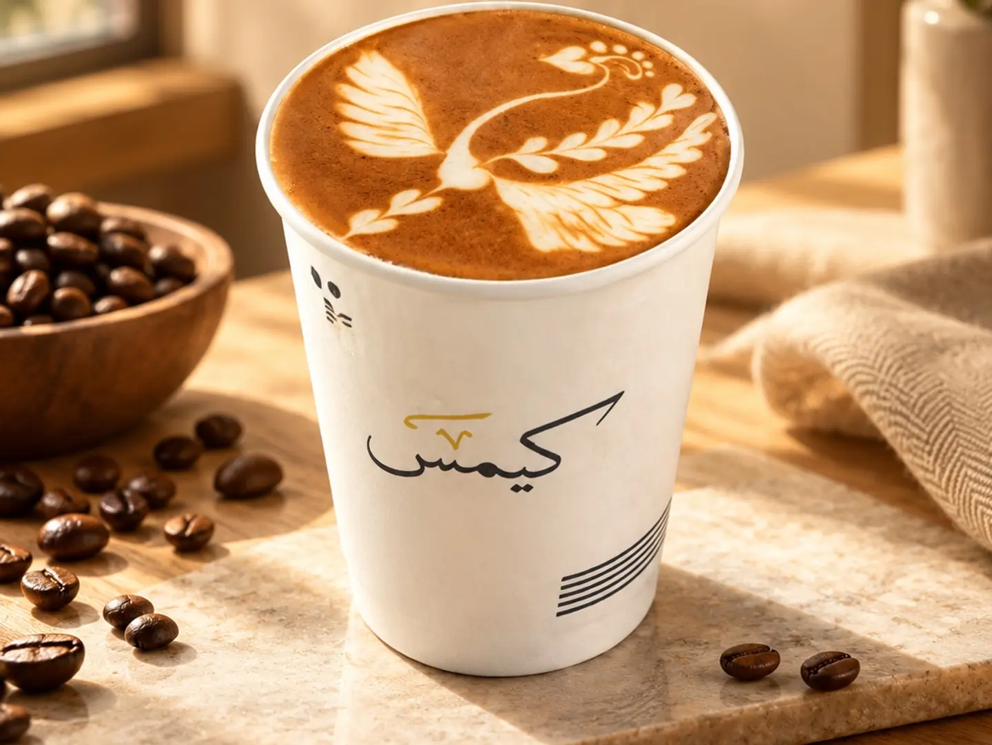 Hot Spanish Latte - 8 Oz