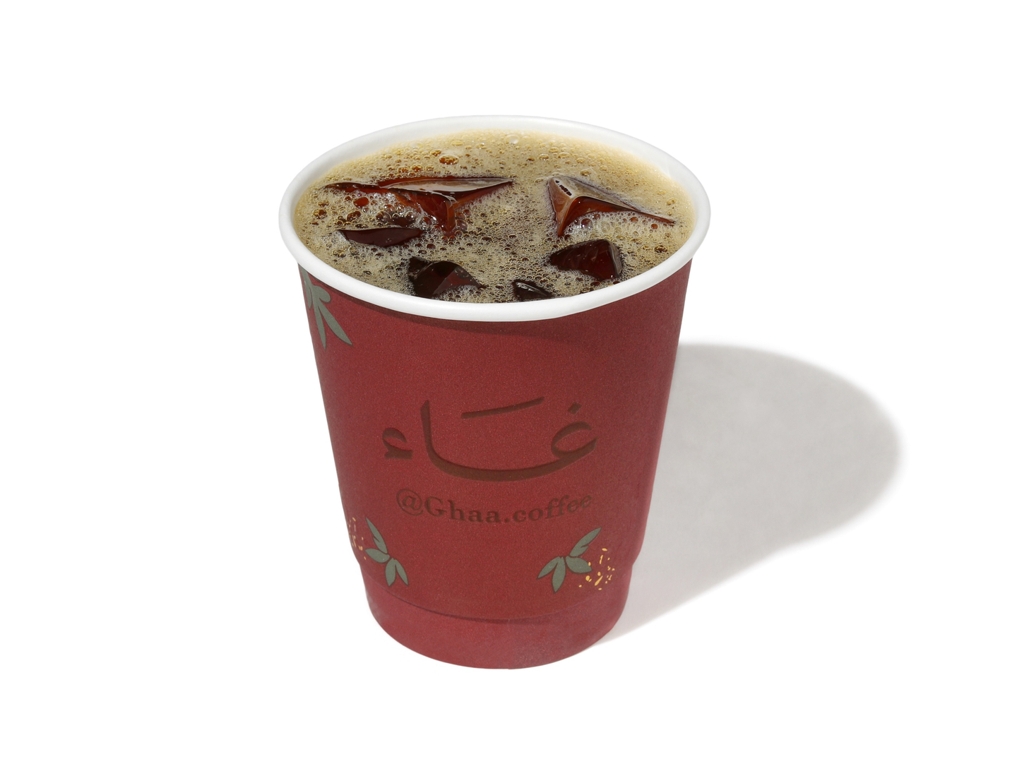 كوب قهوة اليوم بارد