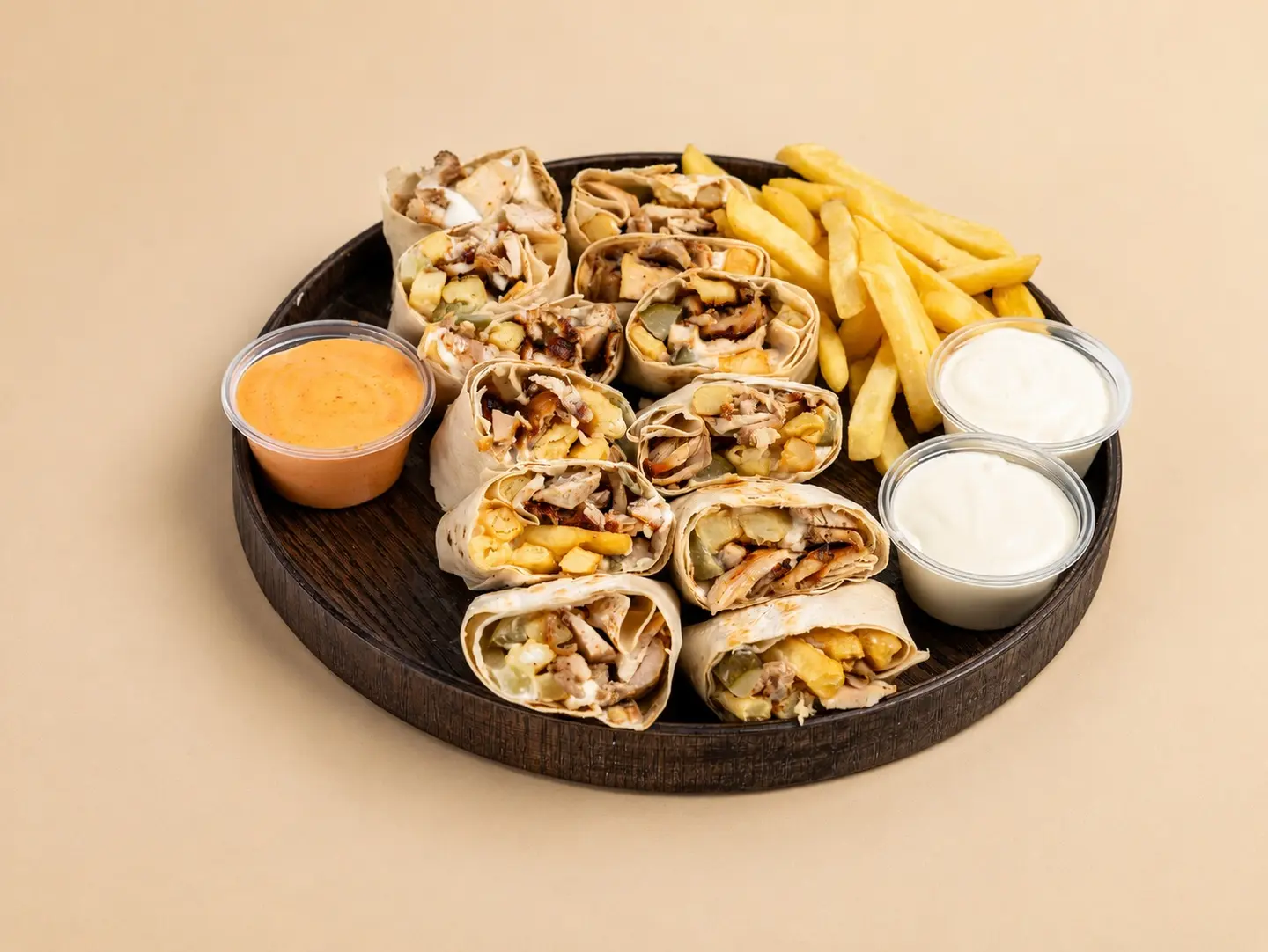 Double Arabic Shawarma Platter