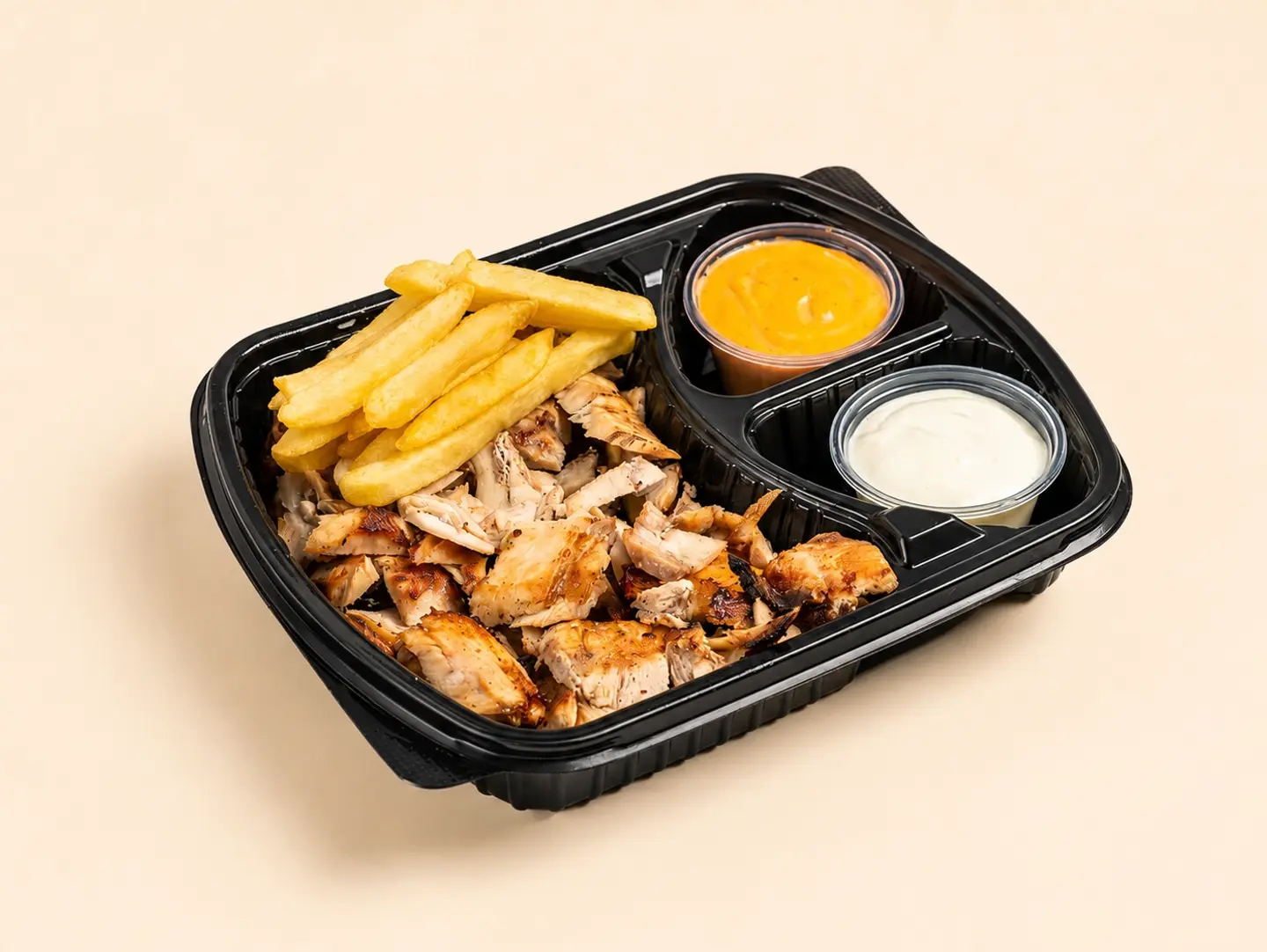 Sliced Chicken Shawarma Platter