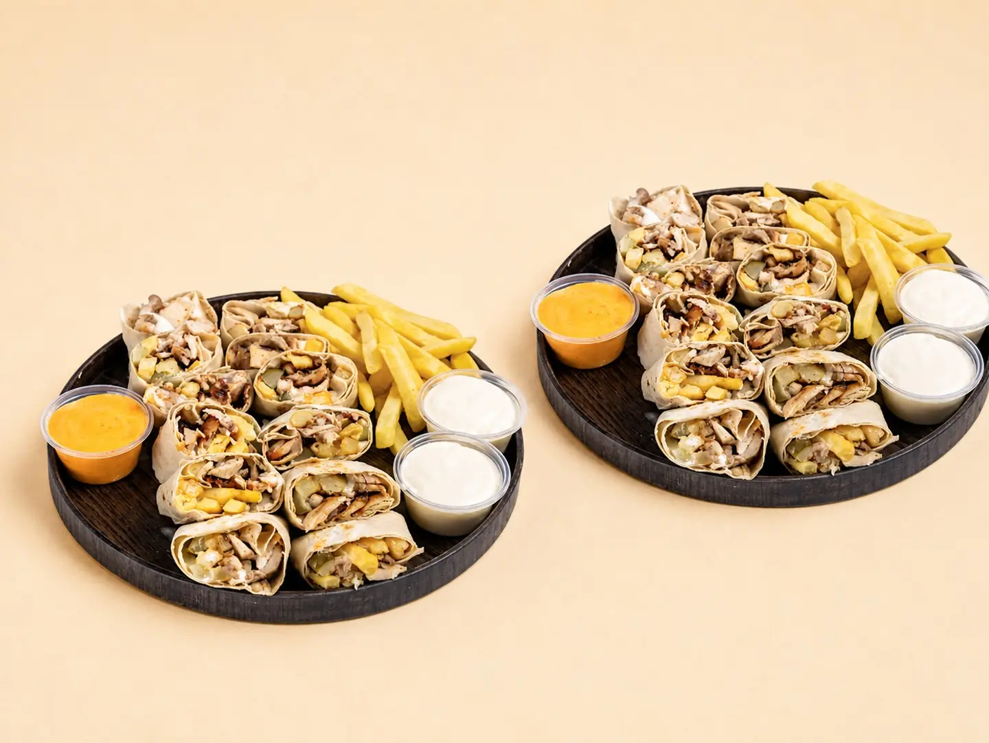 Arabic Shawarma Gathering Platter