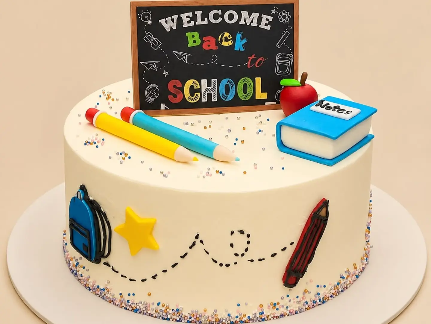 Back To School Cake