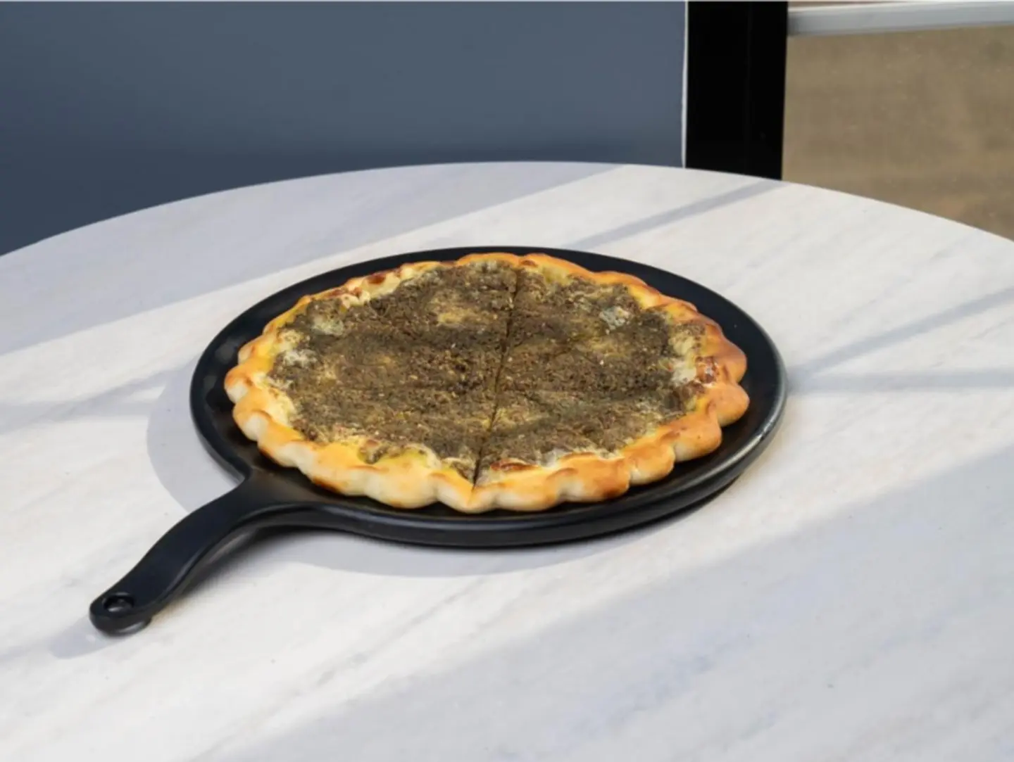 Cheese And Thyme Mankoushe
