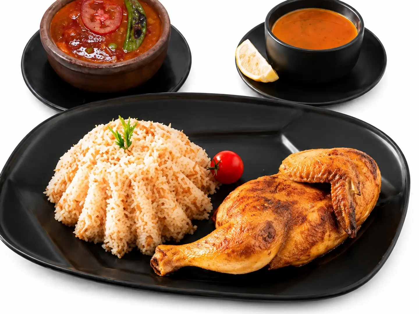Half Roasted Chicken Meal - Half Chicken